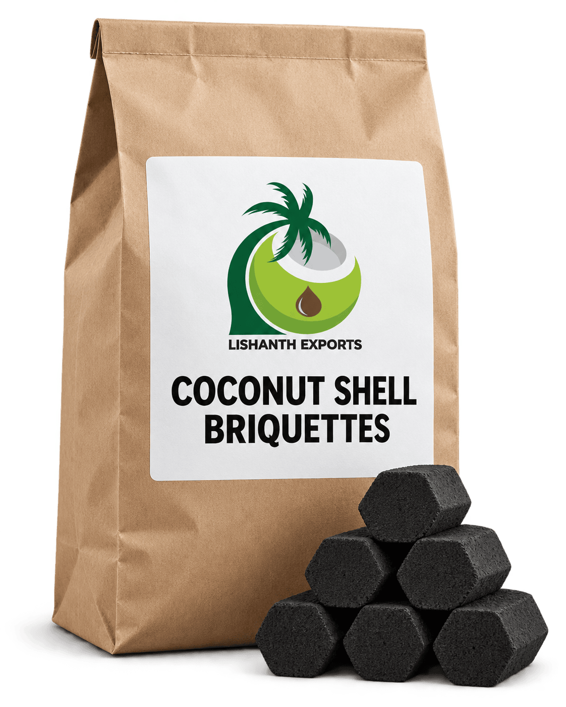 Coconut Shell Briquettes